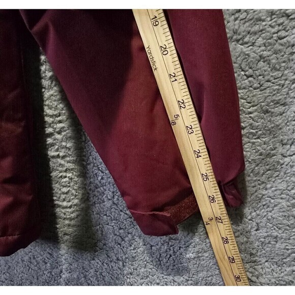 LEDUNTINO “Find Your Own Way” Red Faux Fur Hood Winter Coat Mens Sz XL Layering - Picture 15 of 16